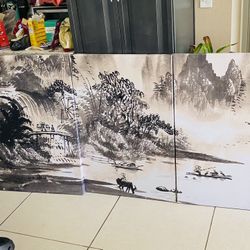 3 Piece Canvas Painting