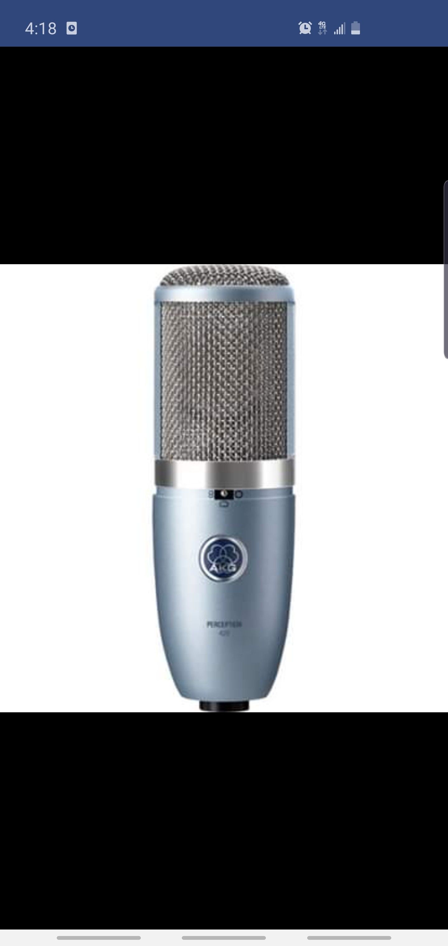 AKG Perception 420 Condenser Studio Microphone
