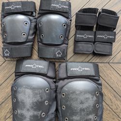 Knee Pads, Elbow Pads, and Wrist Guard Set
