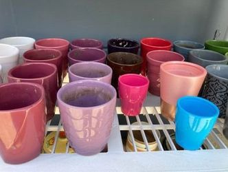 $3 Ceramic Pots 