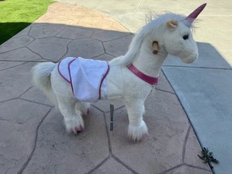 Ride-On Unicorn (Large Size, Ages 4–9)