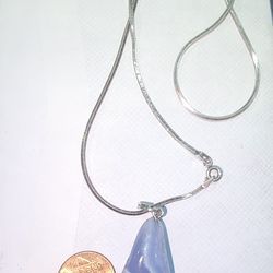 Beautiful Ellensburg Blue Pendant 