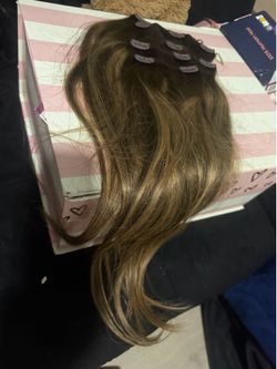 Real human hair 22” long