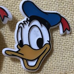 Disney 1980’s Donald Duck Plastic Pin. $10 Each. 2 Left For Sale