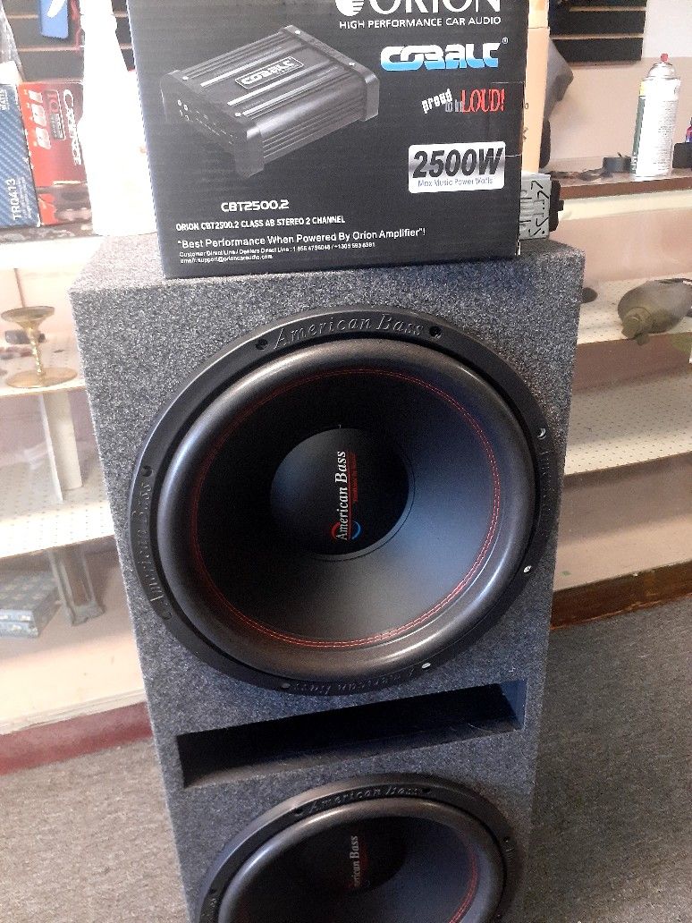 Ground Shaking Hard Hitting 15s And Amp