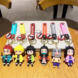 Demon Slayer Key Chains All For $35