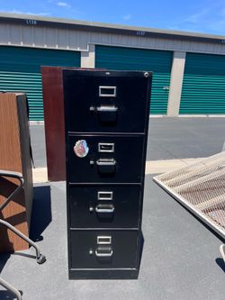 Black HON Filing Cabinet!
