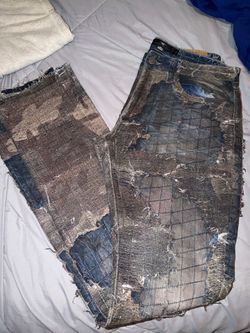 Stacked jeans size 34