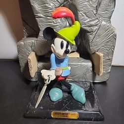 BRAVE LITTLE TAILOR 1938 L/E SIGNED Statue (1996) DISNEY CONVENTION Mark Delle