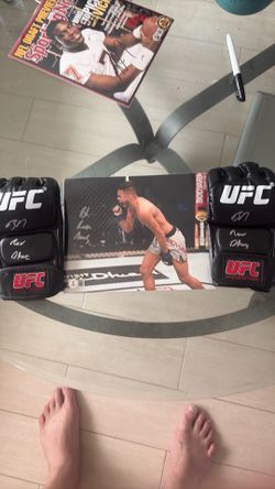 🥊 Brandon Royval “Raw Dawg” Signed UFC Memorabilia Lot 🥊 $149 OBO