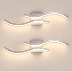 Vloitgol Bathroom Vanity Light Fixture, 26W 5CCT Dimmable Modern Led Bathroom Light Fixtures Over Mirror, LED Vanity Lighting Bar for Bathrooms (Brush