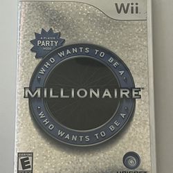 Who Wants to Be a Millionaire Nintendo Wii Video Game Complete  