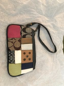 Coach wristlet