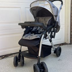 Jeep Unlimited Reversible Handle Stroller, Grey Tweed
