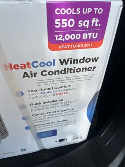 Brand new 12000 btu ac/heat
