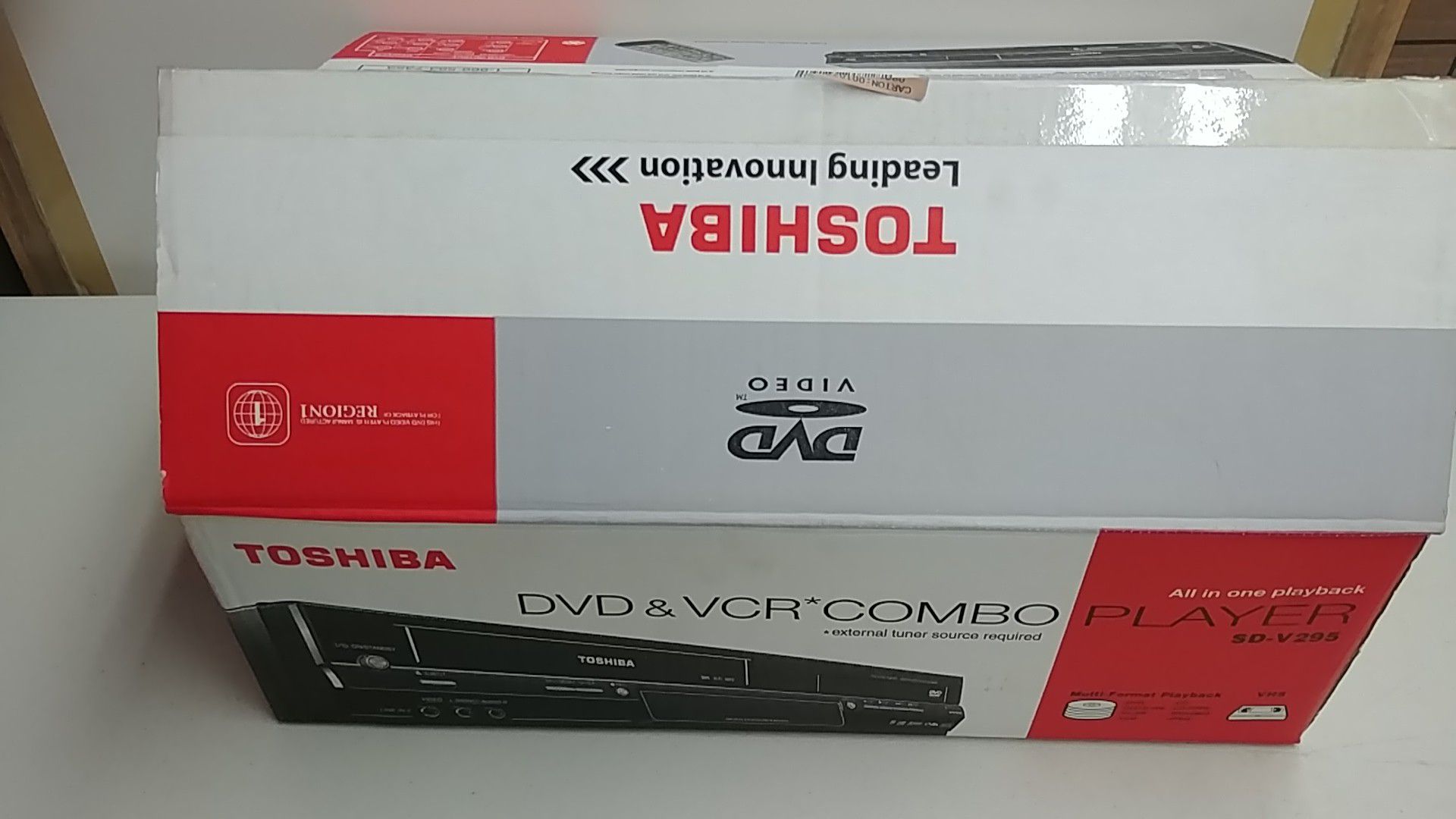 Toshiba DVD &VCR COMBO SD-V295