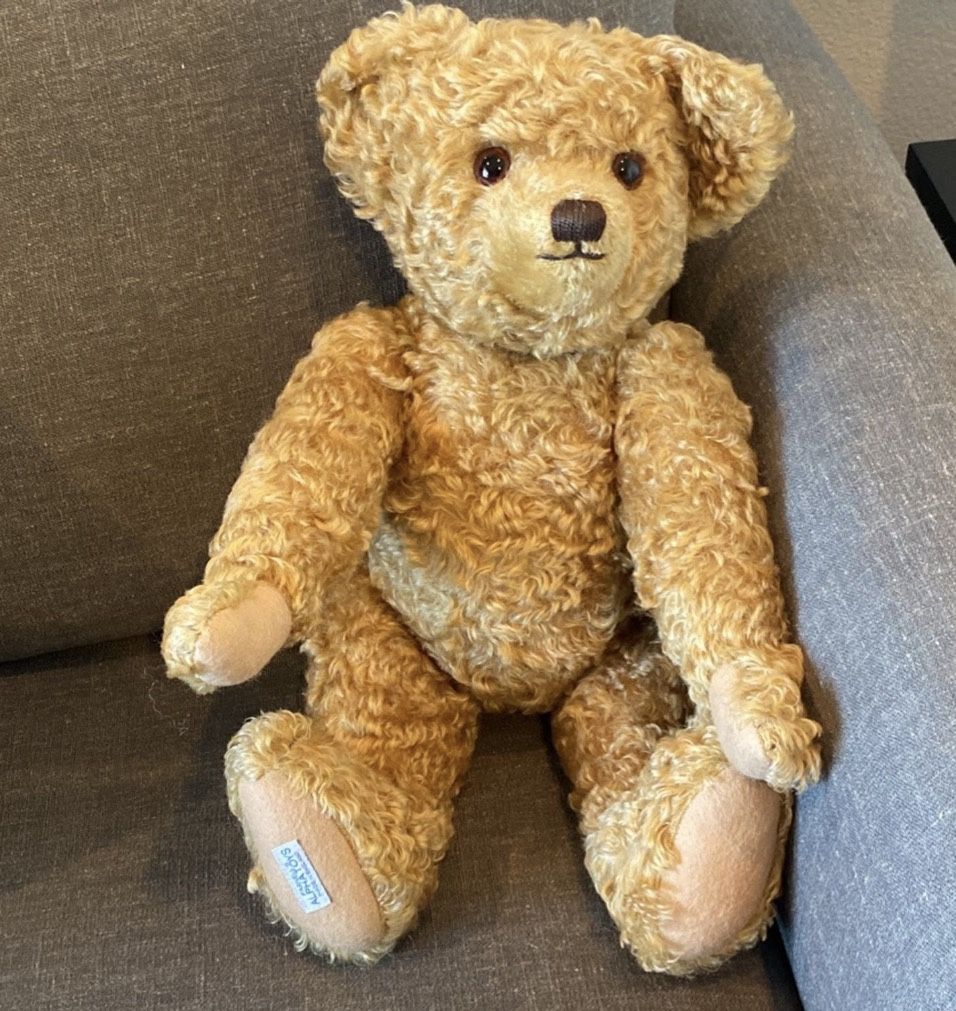 ALPHA FARNELL Plush Bear Made In ENGLAND 