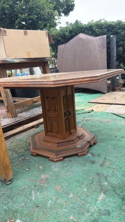 Vintage wood table. $50