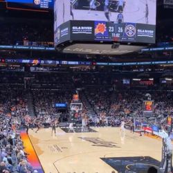 Two (2) Lower Level Tickets Together Suns Vs. Denver Sat 2/8 7pm