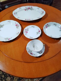 Old Rose China Set