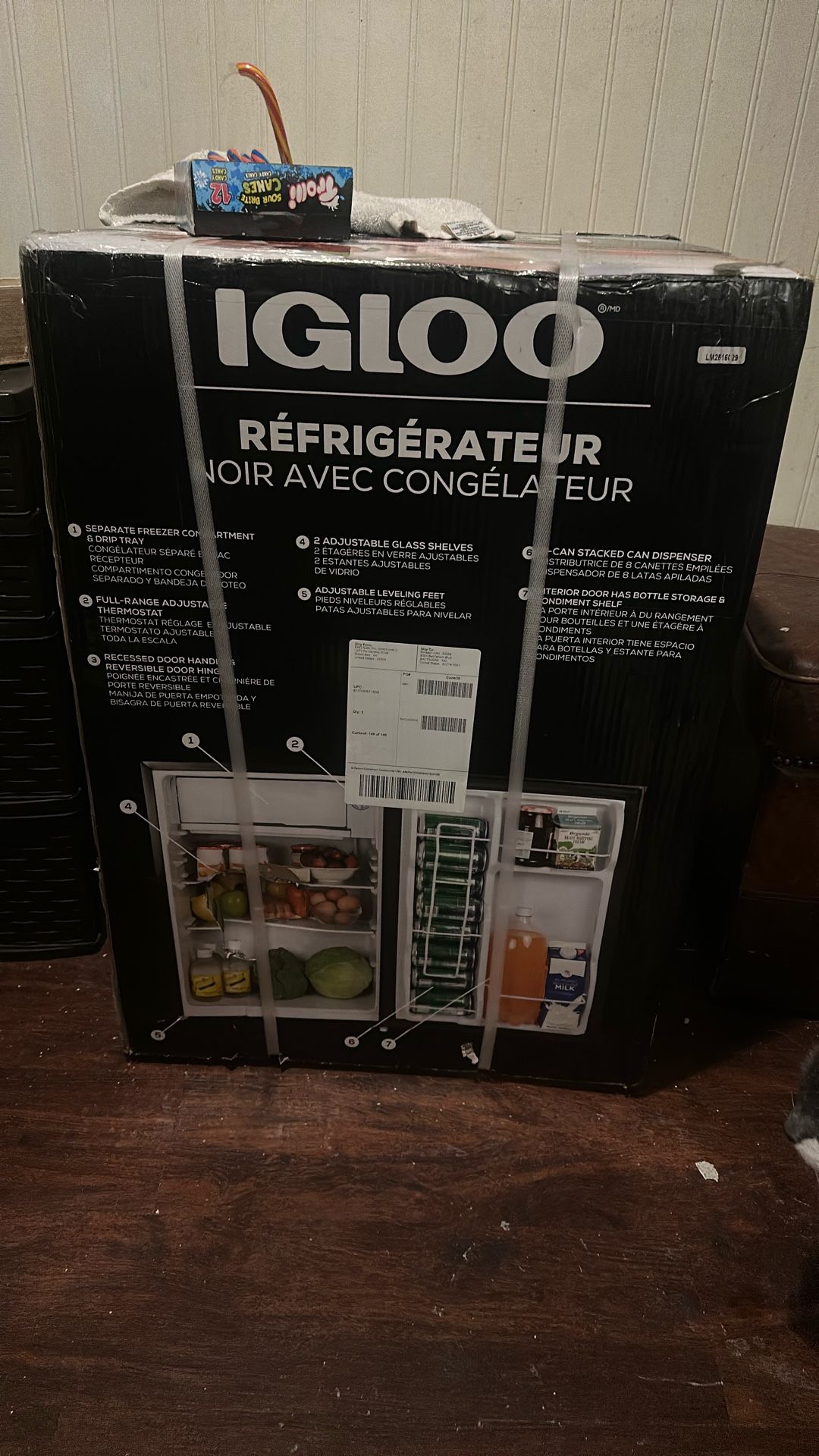 igloo. refrigerator