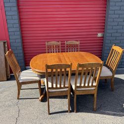 Dining Table with 6 Chairs