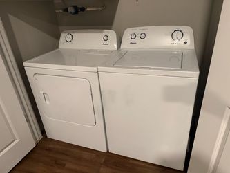 Amana Washer and Dryer Set
