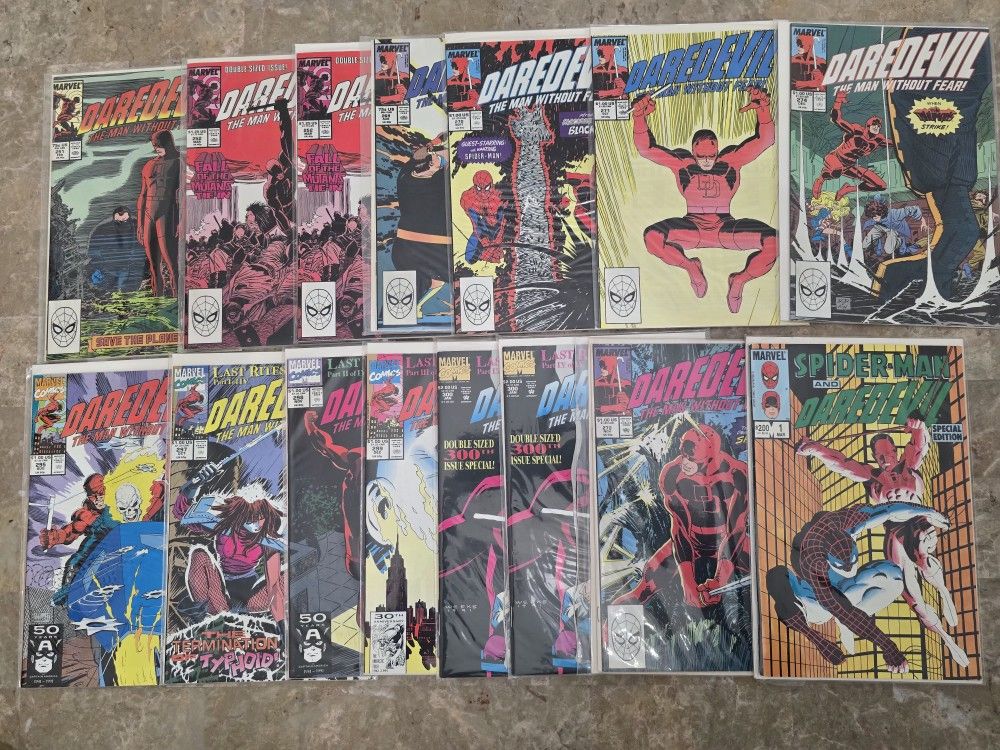 Daredevil Comic Book Lot