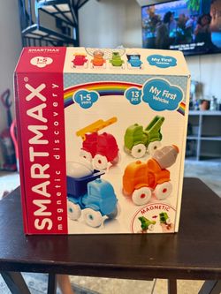 SmartMax My First Vehicles Magnetic Toy Set