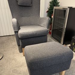 IKEA Omtanksam Armchair & Ottoman