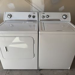 Whirlpool Electric Washer And Dryer Set