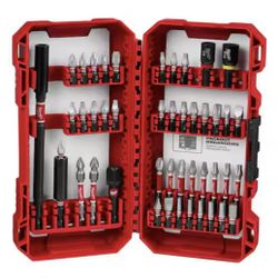 Milwaukee SHOCKWAVE Impact Duty Alloy Steel Screw Driver Bit Set (45-Piece