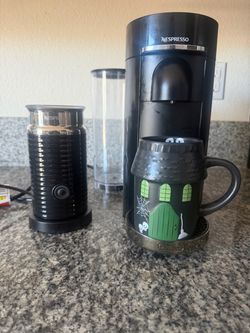 Nespresso Vertuo coffee machine & frother