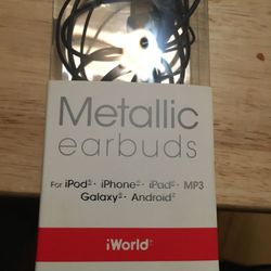 Metalic ear buds