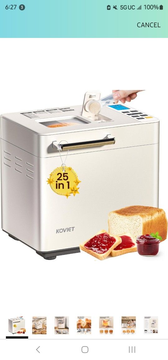 Koviet 2lb Bread Maker