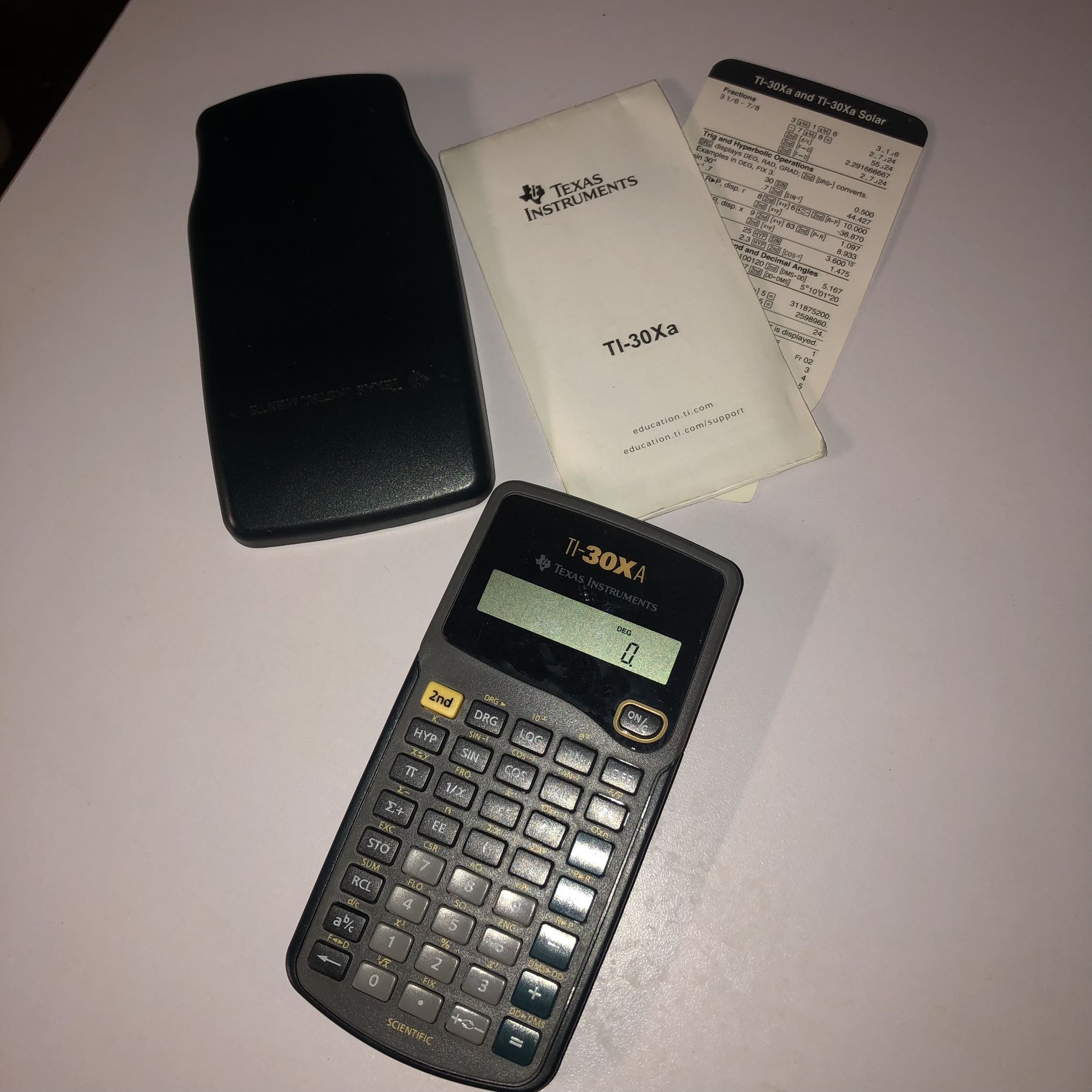 Texas Instruments 30XA Calculator