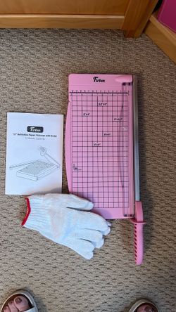 12 inch guillotine paper trimmer with ruler