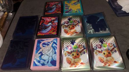 Pokémon TCG Card Sleeves Lot – Multiple Designs