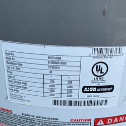 Rheem Water Heater for Sale in Carol City, FL - OfferUp