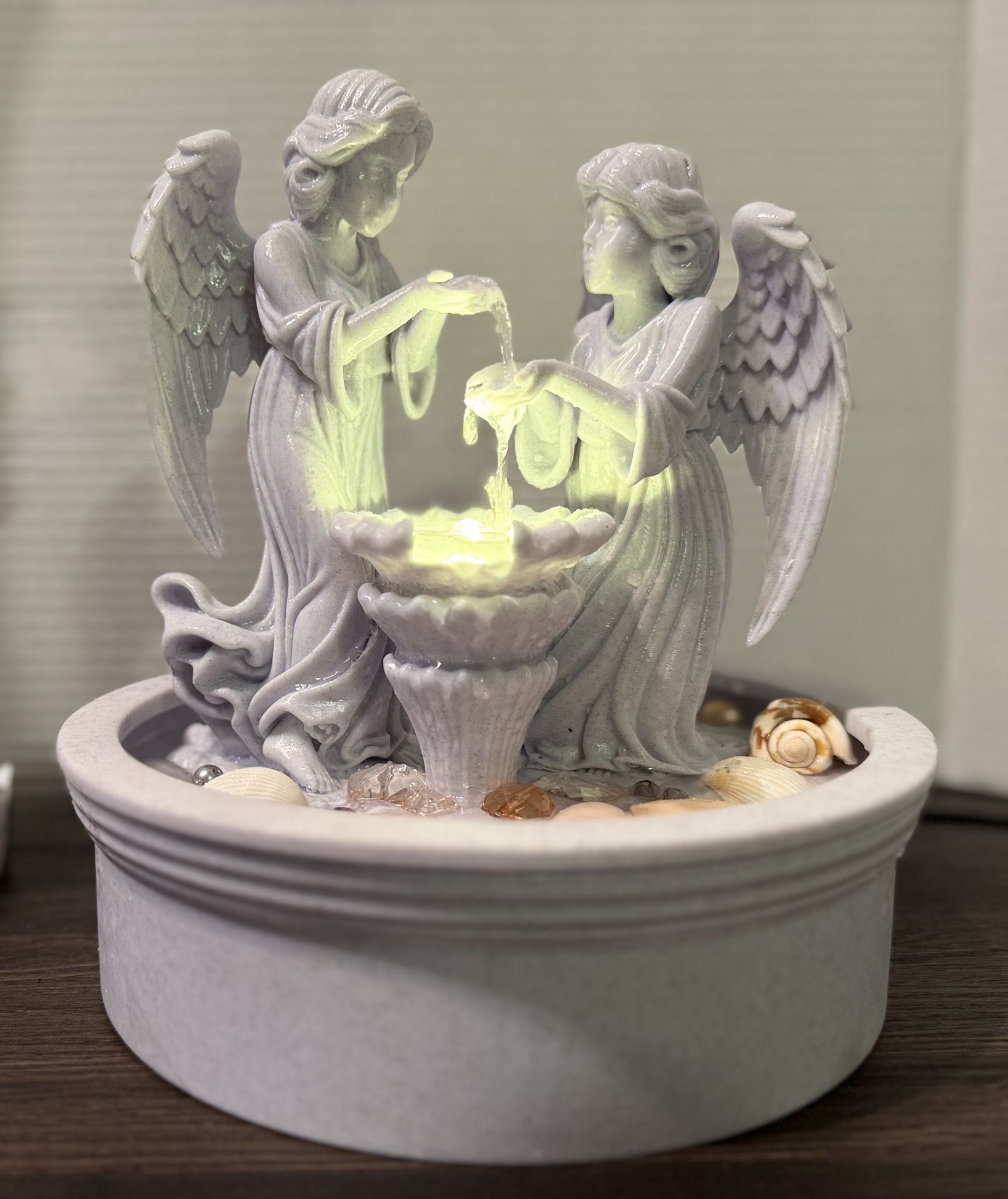 Garden Or Desk Top Angel Fountain