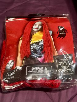 Sally nightmare before Christmas wig