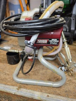 Airless paint sprayer