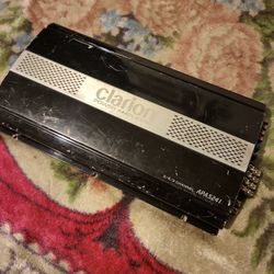 Old School Clarion 5 Channel Amp 