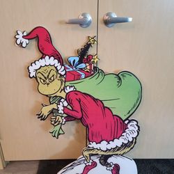 Grinch Wood Decor for yard 