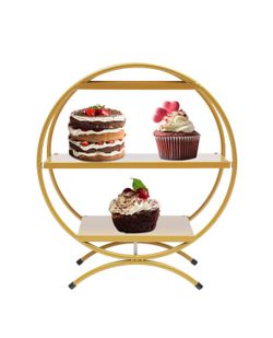 Gold Cupcake Stand