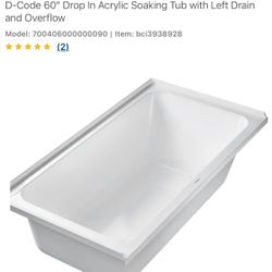 Duravit Bath Tub Drop In