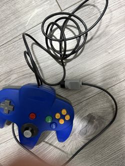 Blue Third Party Nintendo 64 Controller 