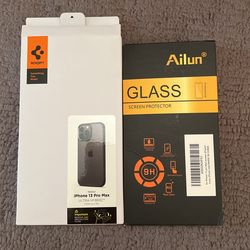 iPhone 13 Pro Max Case and Glass
