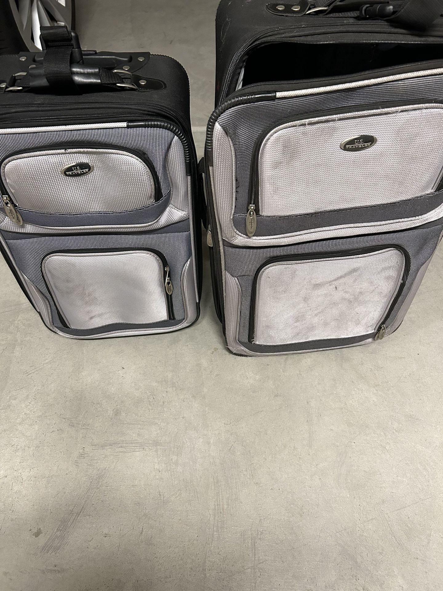 US Traveler Luggage- Gray