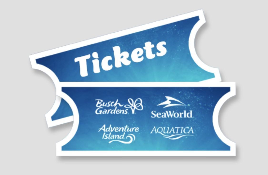 SeaWorld,Bush Gardens,Aquatica,and Adventure Island